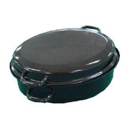 PEKAČ OVALNI S POKLOPCEM 34CM