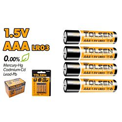 BATERIJA SUPER ALKALINE AAA (LR03)4 KOM*