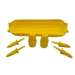 DRŽAČI ZA KUKURUZ PVC 2KOM 21 CM