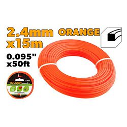 FLAKS ČETVRTASTI 2,4 MMX15 M