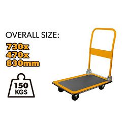 KOLICA SKLADIŠNA PLATFORMA 730X470 MM, MAX. 150 KG