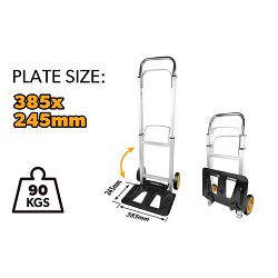 KOLICA TRANSPORTNA SKLOPIVA ALU - MAX. 90 KG