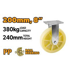 KOTAČ ZA KOLICA FIX 190 MM, MAX 380 KG