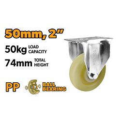 KOTAČ ZA KOLICA FIX 50 MM MAX. 50 KG
