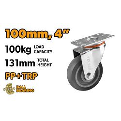KOTAČ ZA KOLICA OKRETNI 100 MM- MAX. 100 KG
