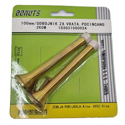 ODBOJNIK VRATA 24X80 MM  SET2KOM
