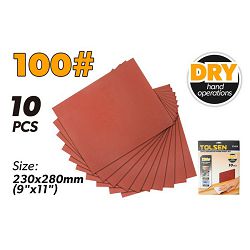 PAPIR BRUSNI SUHO BRUŠENJE 10 KOM ZRNO 100