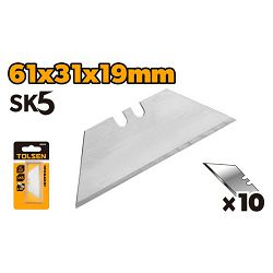 SET 10 OŠTRICA ZA NOŽ UNIVERZALNI 61X19 MM