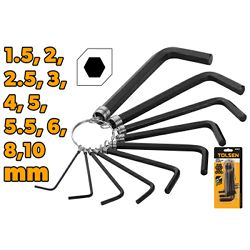 SET IMBUS KLJUČEVA 10 KOM