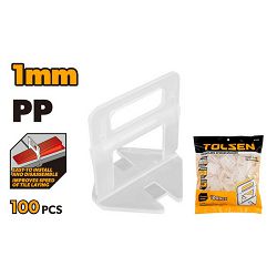 SPOJKA ZA PLOČICE PVC 1.MM/100 KOM