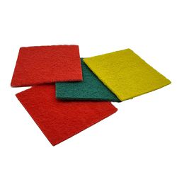 SPUŽVA RAZNOBOJNA SET 4 KOM 15X15 CM