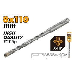SVRDLO SDS PLUS X TIP 8*110 MM