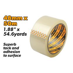 TRAKA LJEPLJIVA ZA PAKIRANJE TRANSPARENT 48MM X 50M