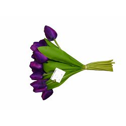 TULIPAN UMJETNI 12 CVIJETOVA LJUBIČASTI