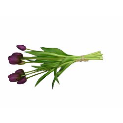 BUKET TULIPANA 5 CVIJETOVA 38 CM - LJUBIČASTI