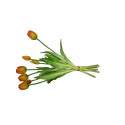 BUKET TULIPANA 5 CVIJETOVA 38 CM - NARANČASTI
