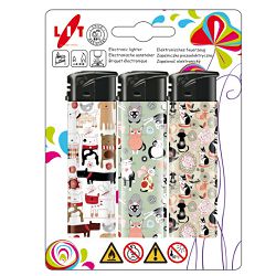 UPALJAČ ZA CIGARETE SET 3 KOMADA