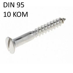 VIJAK DR/PL 5.0X60 D 10KOM DIN 95